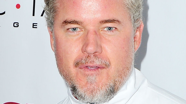 Eric Dane reacts on the red carpet