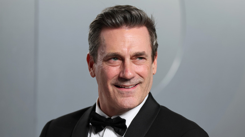 Jon Hamm on the red carpet