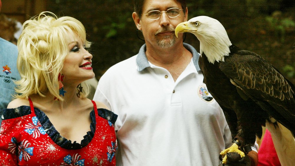 Dolly Parton at the National Zoo in Washington, D.C.