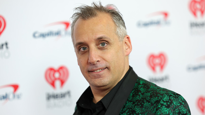 Joe Gatto wearing a green tuxedo