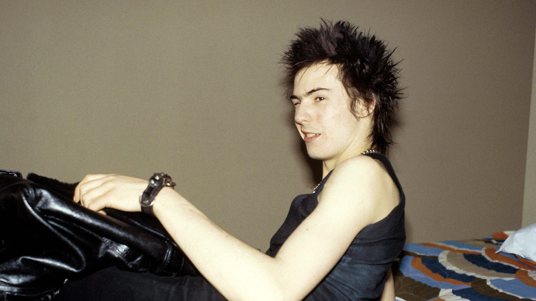 Sid Vicious of the Sex Pistols
