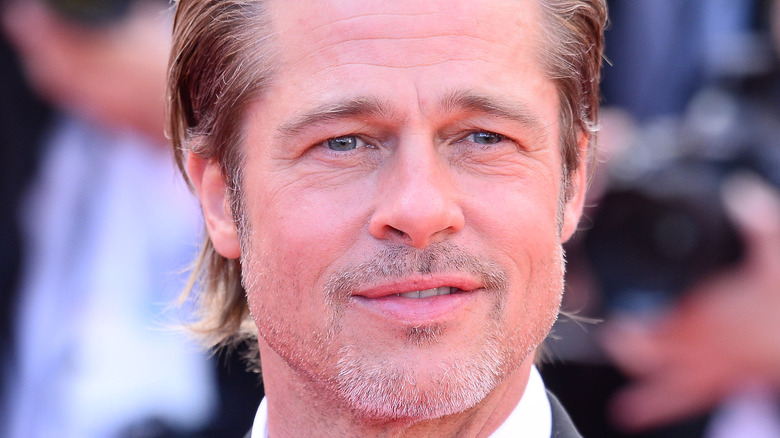 Brad Pitt at a 2019 premiere