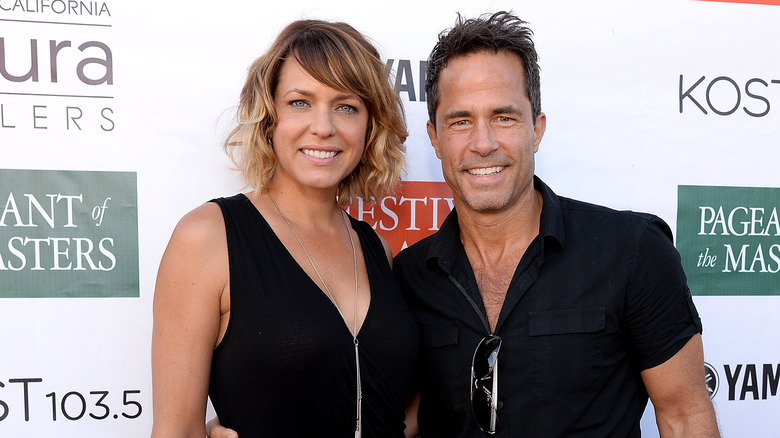 Arianne Zucker and Shawn Christian on the red carpet. 
