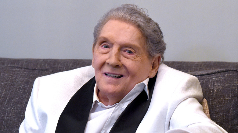 Jerry Lee Lewis smiling