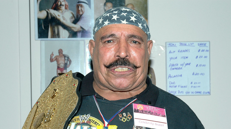 The Iron Sheik red carpet