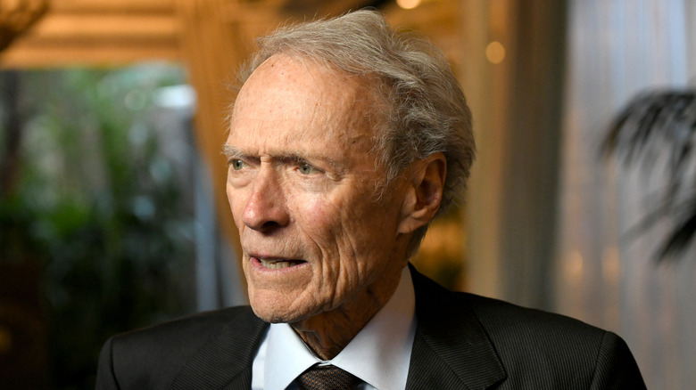 Clint Eastwood in a suit