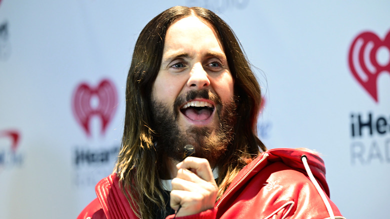 Jared Leto mouth open