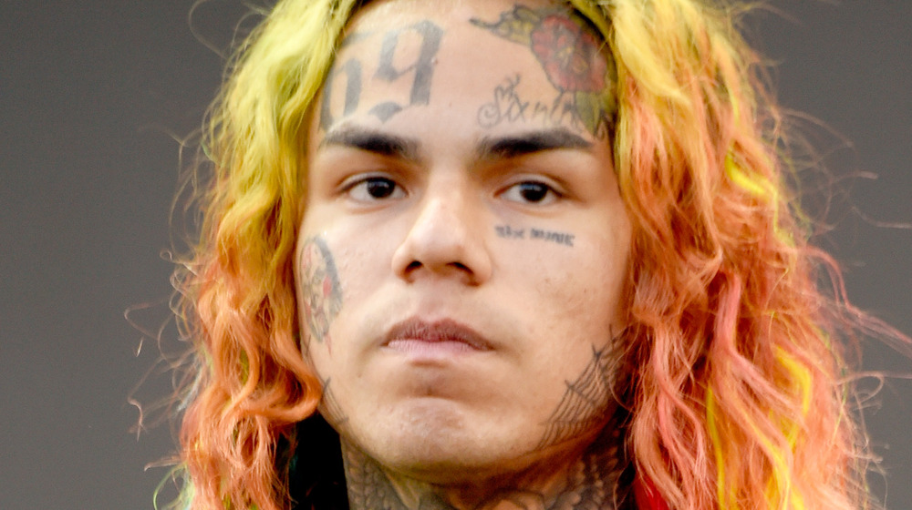 6ix9ine at Winter Wonderland Event