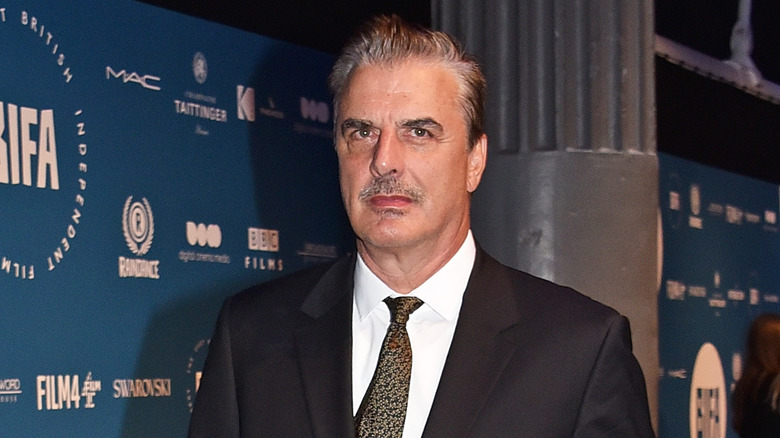 Chris Noth on the red carpet