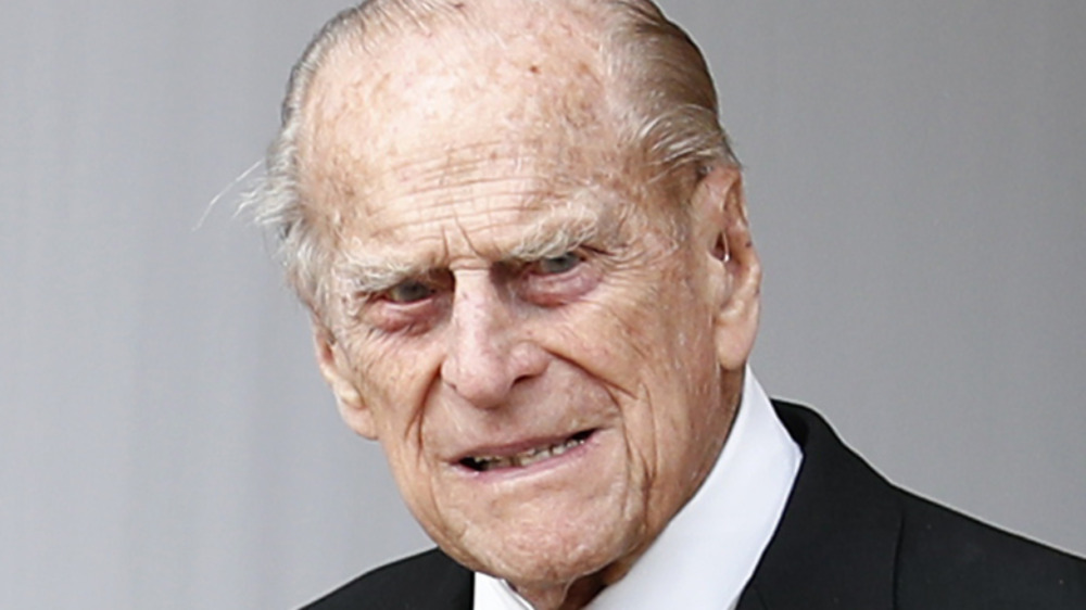 Prince Philip attends the wedding of Princess Eugenie