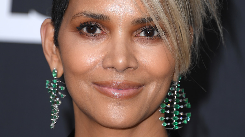 Halle Berry smiling