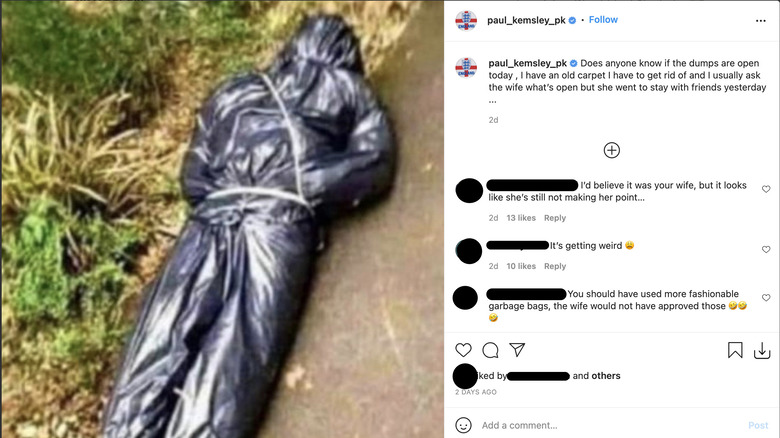 PK's awkward instagram photo