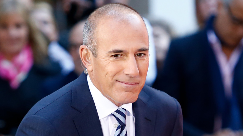 Matt Lauer hosting Today