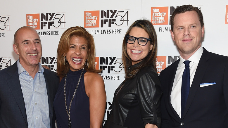 Matt Lauer and Hoda Kotb in 2016