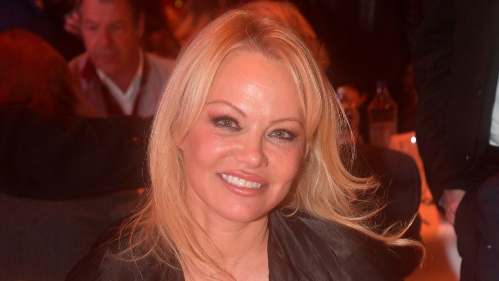 Pamela Anderson in Austria in 2019