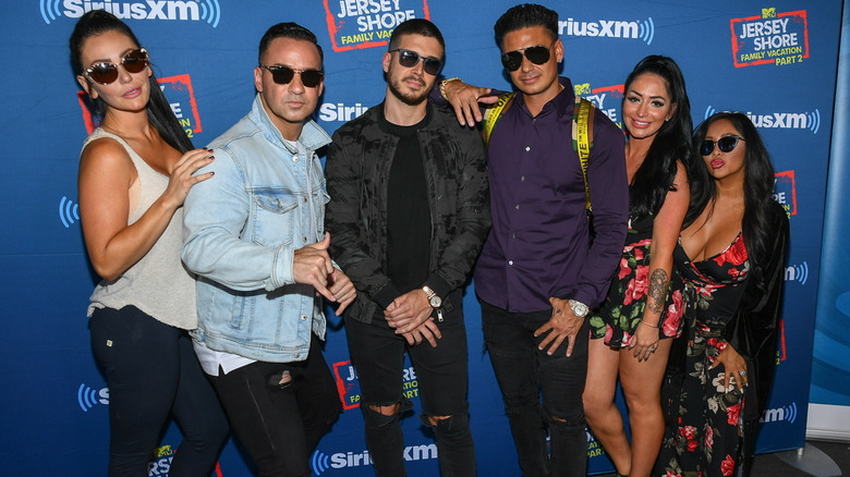 The cast of the Jersey Shore