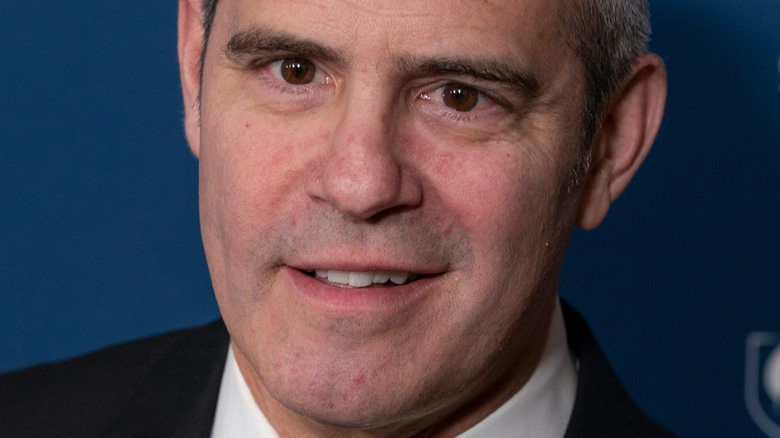 Andy Cohen on a red carpet