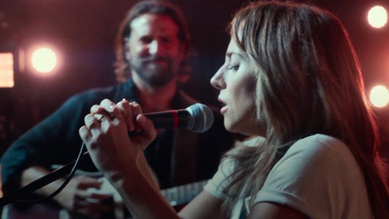 Bradley Cooper as Jackson Maine and Lady Gaga as Ally in "A Star Is Born"