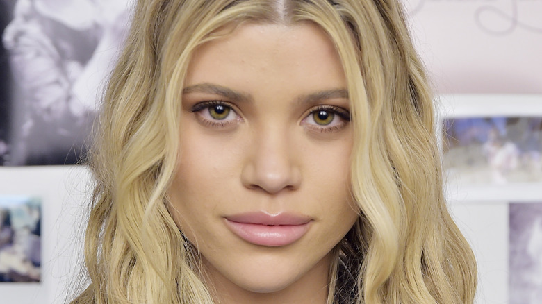 Sofia Richie attends an Estée Lauder event