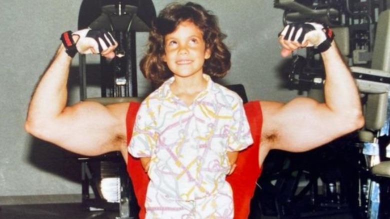 Daniela Ruah and her dad