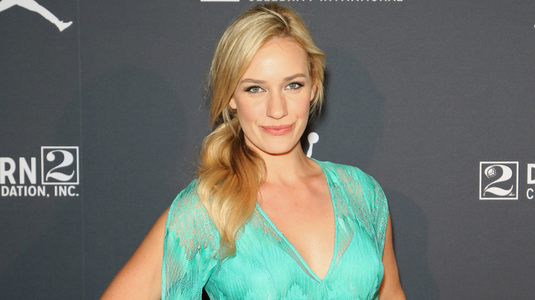 Paige Spiranac posing