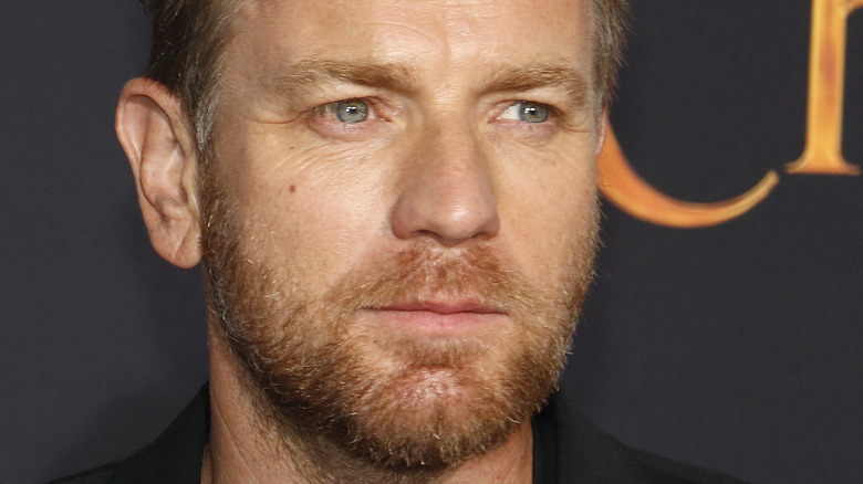 Ewan McGregor on the red carpet