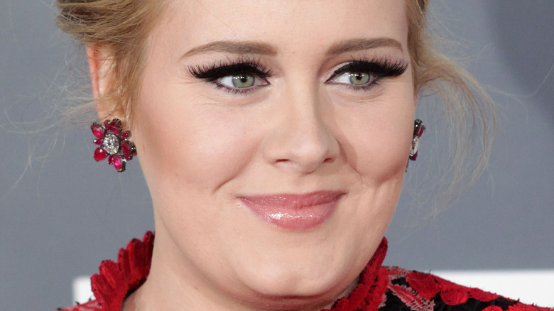 Adele on the red carpet