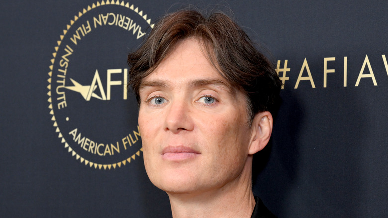 Cillian Murphy looking serious in close-up