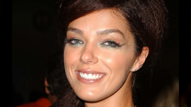 Adrienne Curry smiling