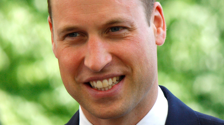 Prince William smiling