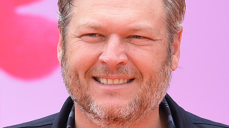 Blake Shelton smiling