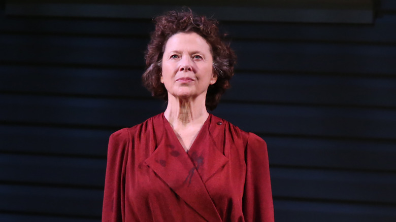 Annette Bening at Broadway Opening Night Curtain Call for "All My Sons"