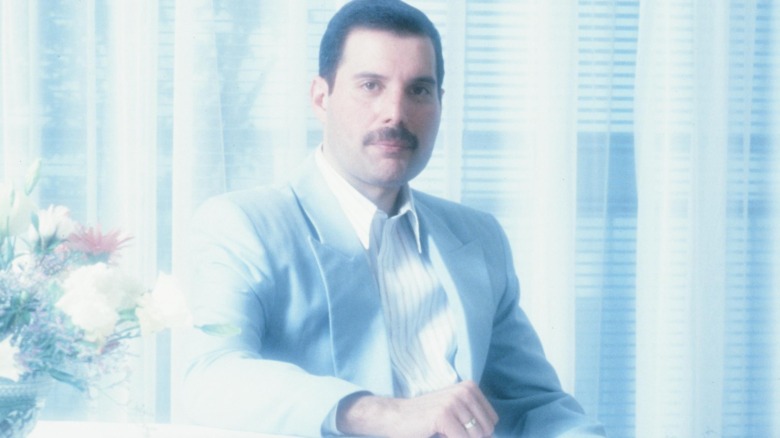 Freddie Mercury at home