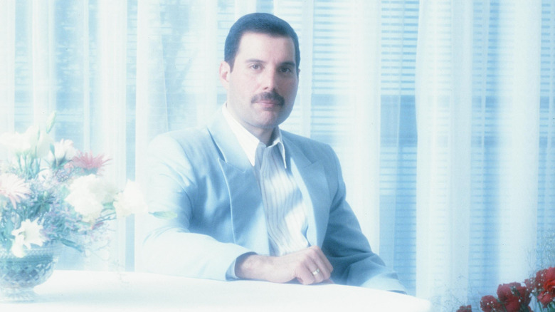 Freddie Mercury at home