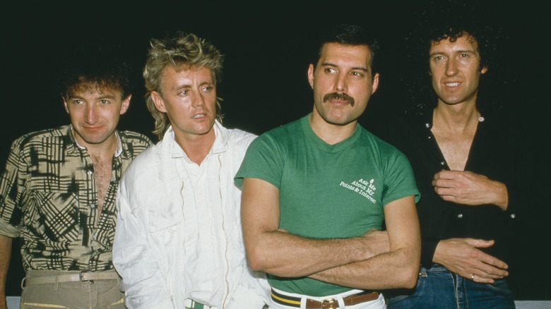 Queen in Rio de Janeiro, posing