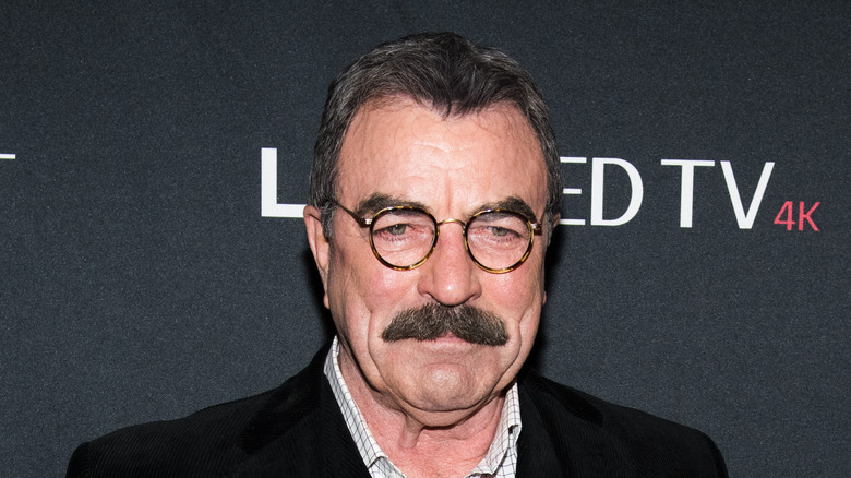 Tom Selleck on red carpet
