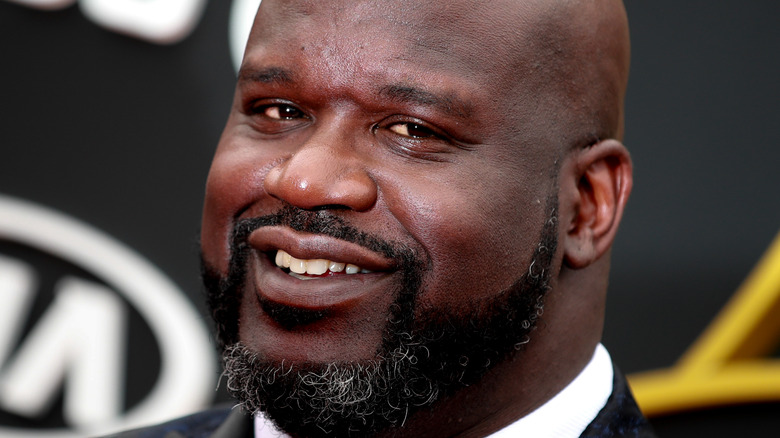 Shaquille O'Neal smiling