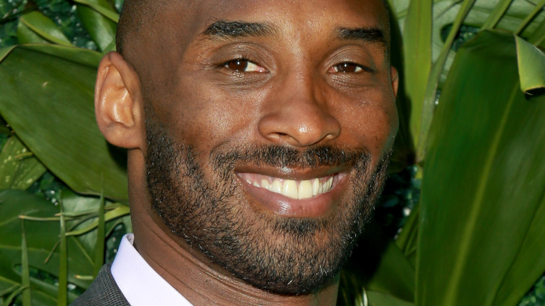 Kobe Bryant smiling