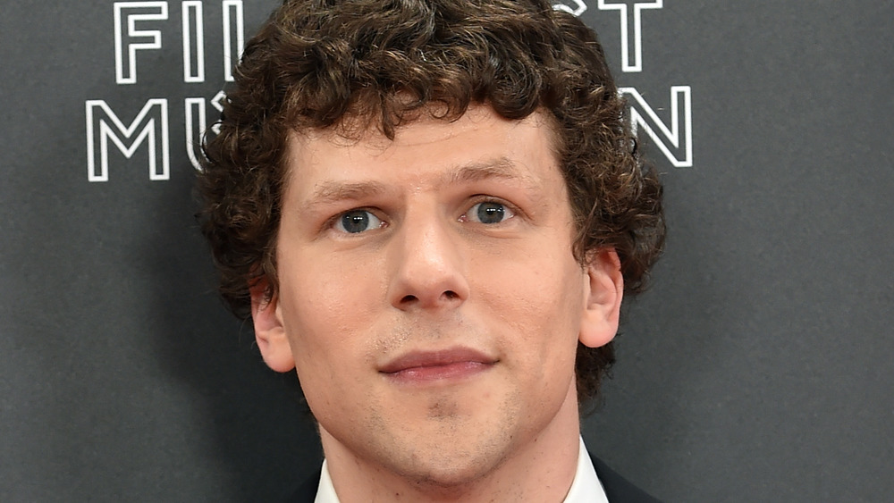 Jesse Eisenberg smiling