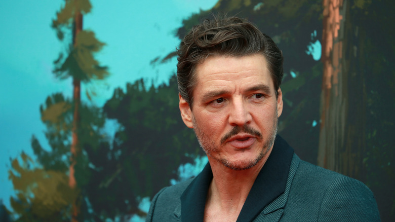 Pedro Pascal talking
