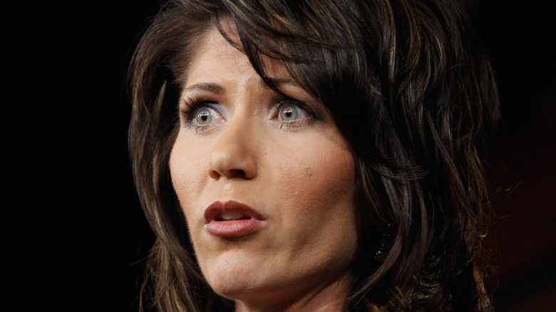 Close up of Kristi Noem 2010
