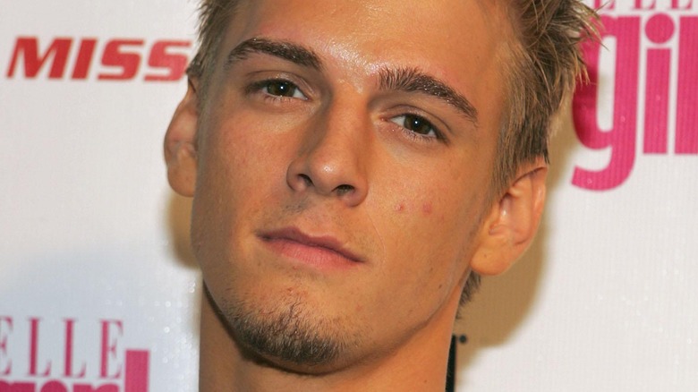 Aaron Carter red carpet