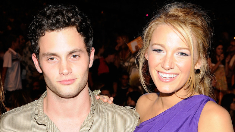 Penn Badgley and Blake Lively at the 2008 Teen Choice Awards