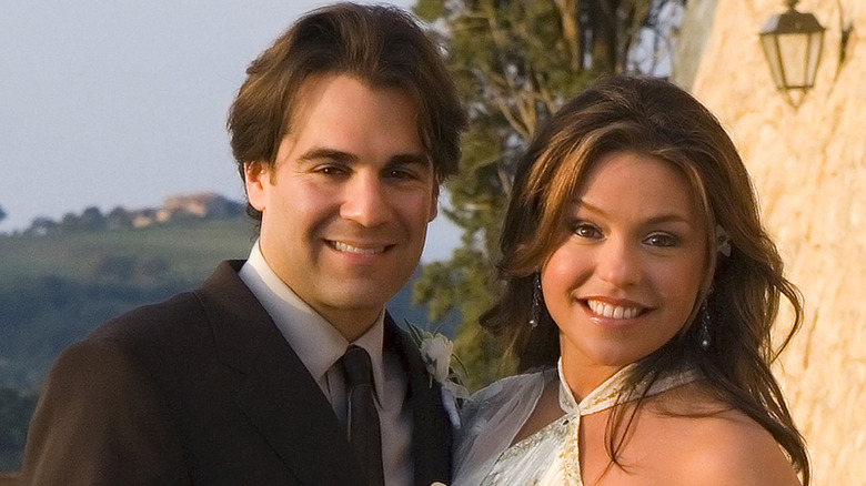 Rachael Ray and John Cusimano at their 2005 wedding