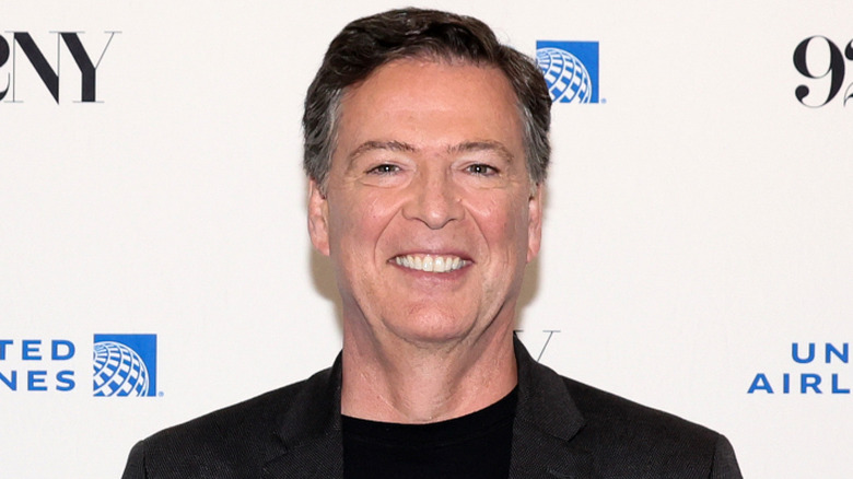 James Comey smiling