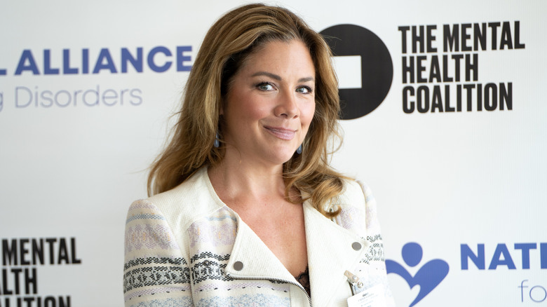 Sophie Gregoire posing at an event