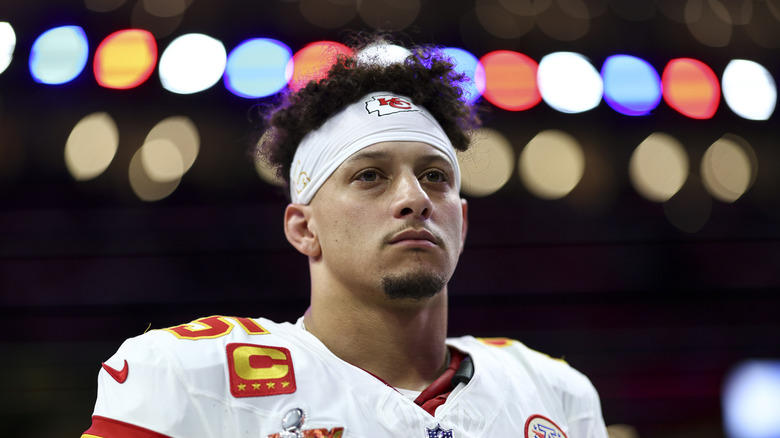Patrick Mahomes straight face