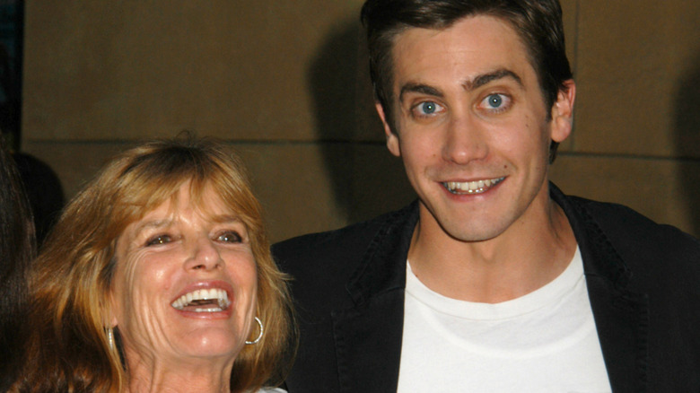 Katharine Ross and Jake Gyllenhaal at Donnie Darko premiere