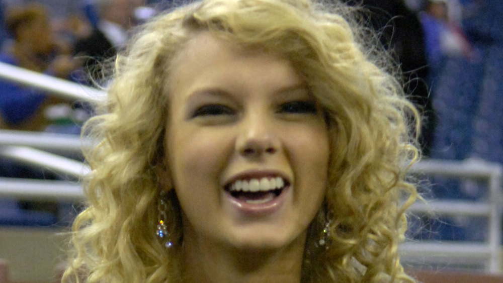 Taylor Swift at an event in November 2006