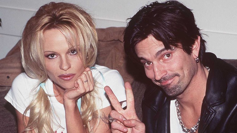 Pamela Anderson and Tommy Lee younger 